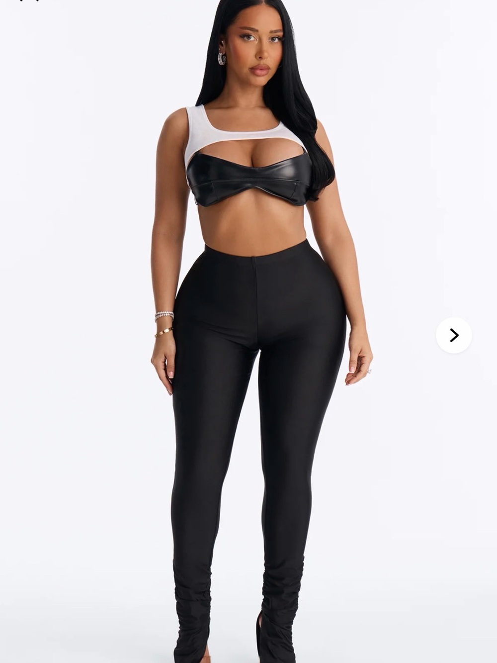 Fashion Nova Black High-Waist Skinny Leggings
